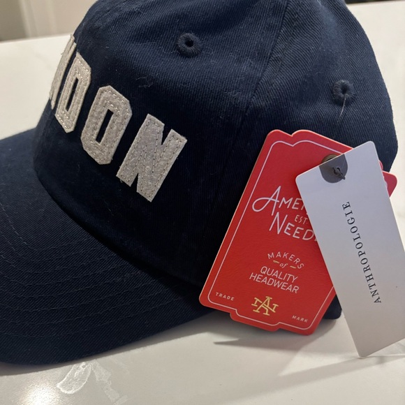 American Needle Navy Blue London Baseball Cap - Picture 4 of 5